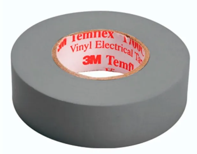 CINTA AISLANTE PVC. GRIS